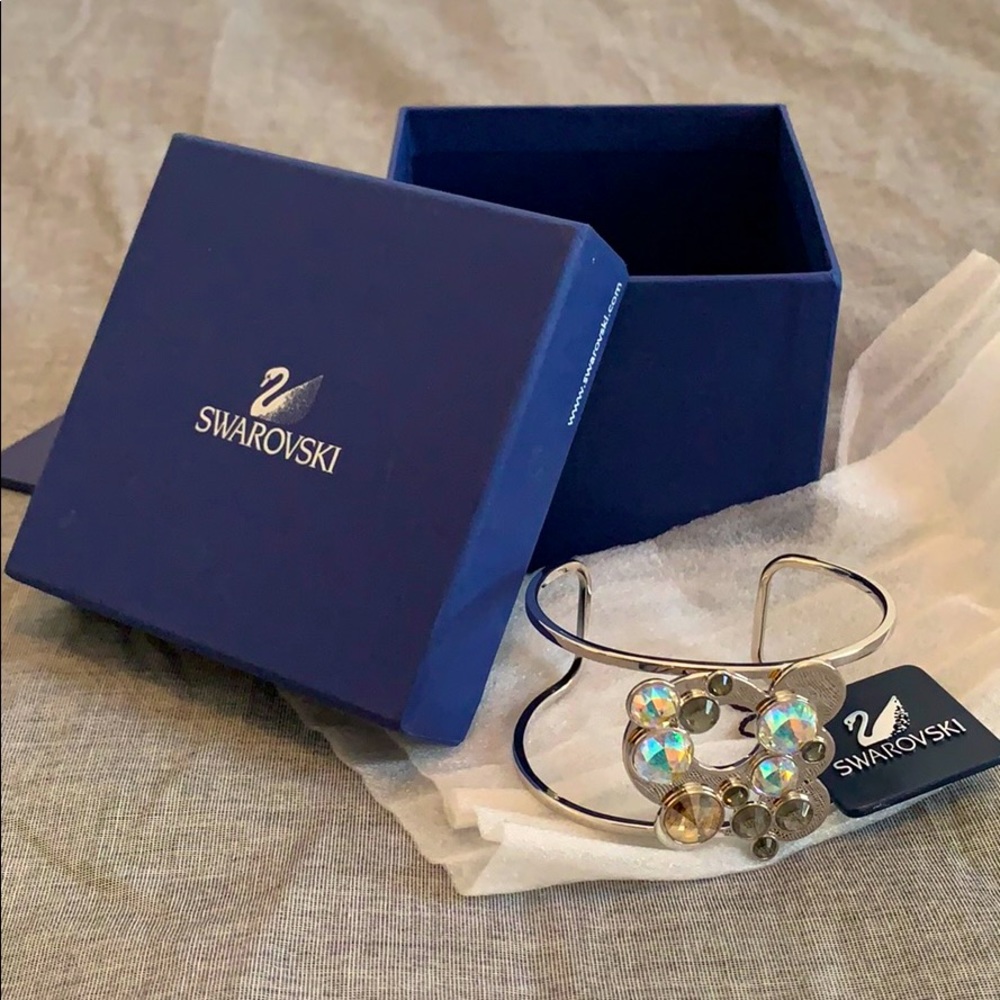 Swarovski Silver Gemstone Bracelet